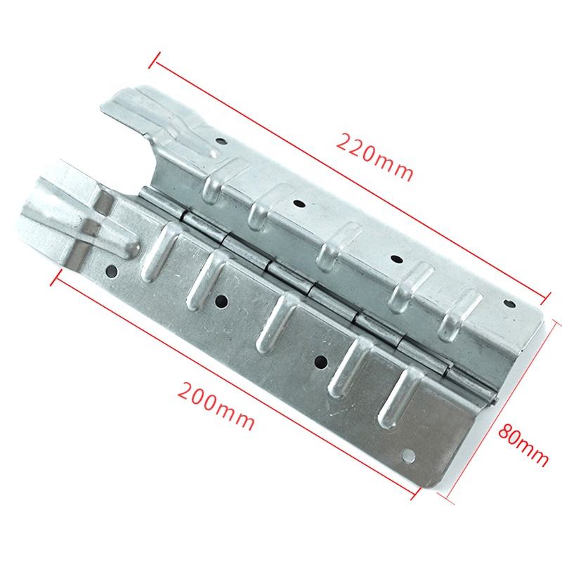 Zinc Plated 1.2mm Steel Collar Hinge